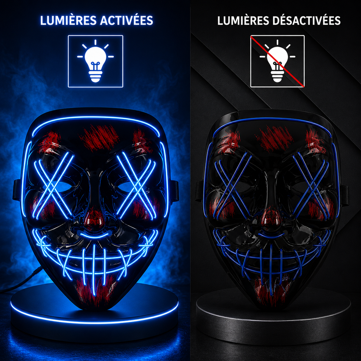 Masque LED 7